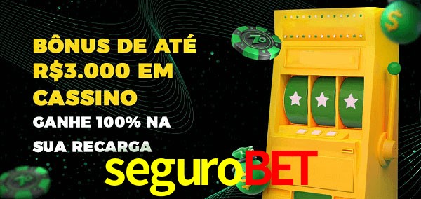 segurobet melhor bônus de depósito